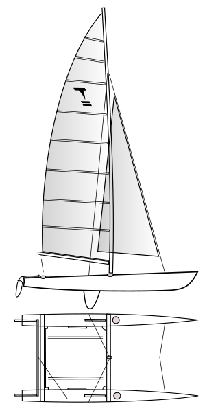 File:Tornado Catamaran Original Rig.svg