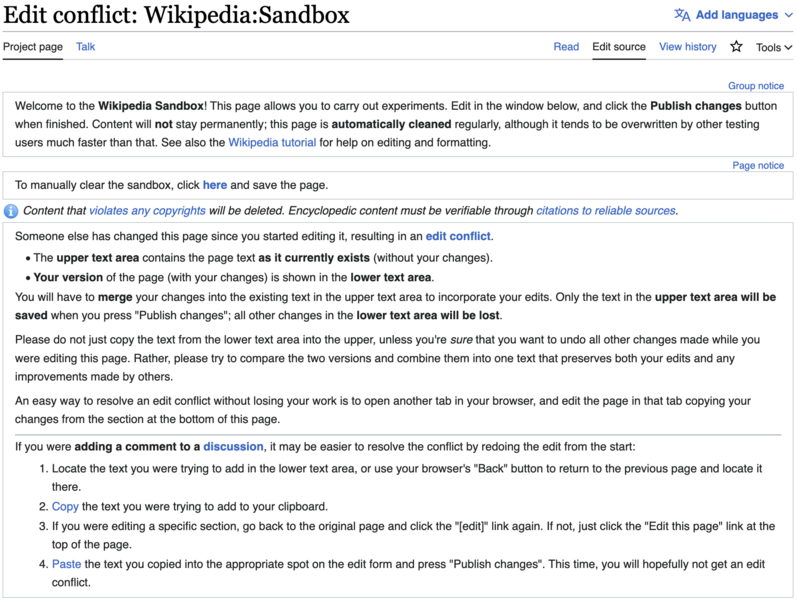 File:Wikipedia Sandbox edit conflict.png