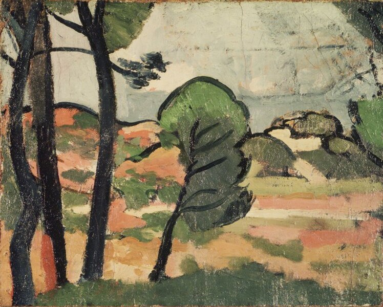 File:Landscape in Provence (Paysage de Provence) - André Derain.jpg