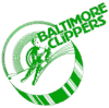 Baltimore Clippers logo from 1979 to 1981 in a green and white color scheme.