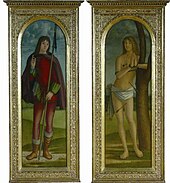 Holy Pilgrim and St. Sebastian National Museum of Serbia (1495)