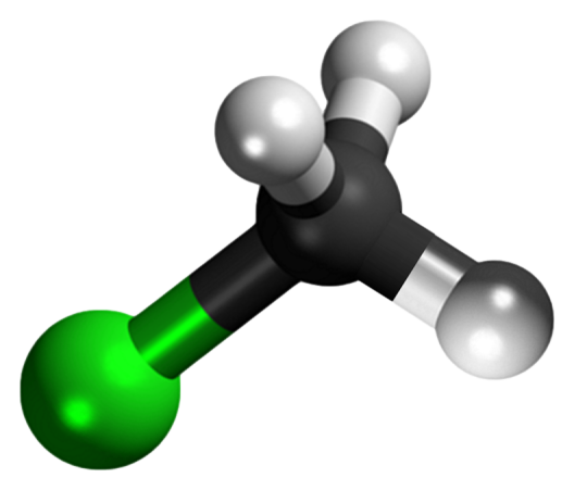 Dosiero:Chloromethane 3D.png