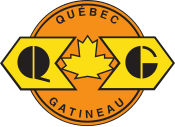 Logo de Chemins de fer Québec-Gatineau