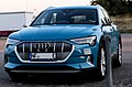 Dit jest Elektroauto fan Audi es en swaari SUV.