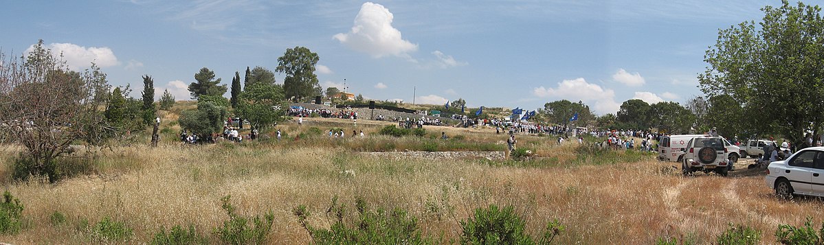 ההתכנסות בחומש ההרוסה ביום העצמאות 2008