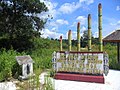 Tugu Sambutan Selamat Datang di Sanga-Sanga.