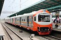 KRL BN-Holec di Stasiun Manggarai.