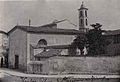 La vecchia chiesa in piazza San Jacopino, foto d'epoca