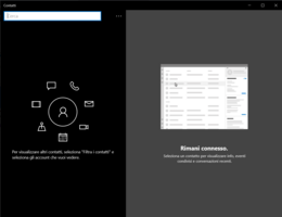 Contatti su Windows 10