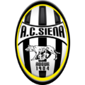 L'ultimo stemma dell'AC Siena, utilizzato dal 2010 al fallimento del 2014