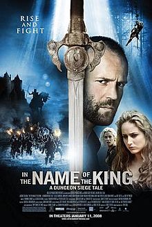 Poster tayangan pawagam filem In the Name of the King: A Dungeon Siege Tale