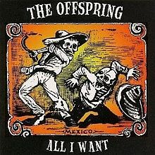 Обложка сингла The Offspring «All I Want» (1996)