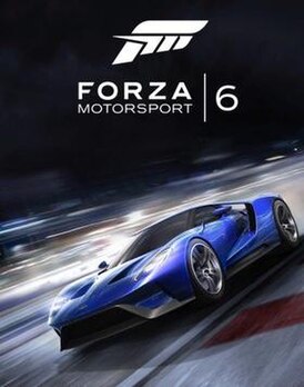 Обложка игры с изображением Ford GT