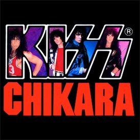 Обложка альбома Kiss «Chikara» (1988)