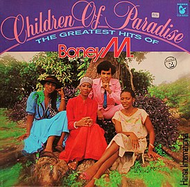 Обложка альбома Boney M. «Children of Paradise - The Greatest Hits of Boney M. - Vol. 2» (1981)