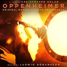 Обложка альбома Людвига Йоранссона «Oppenheimer (Original Motion Picture Soundtrack)» (2023)