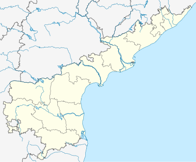 Location map India Andhra Pradesh