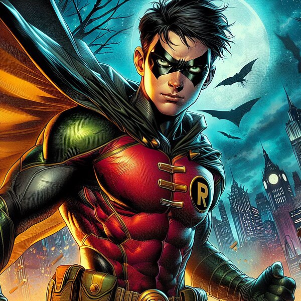 فائل:DC Comics Robin.jpg