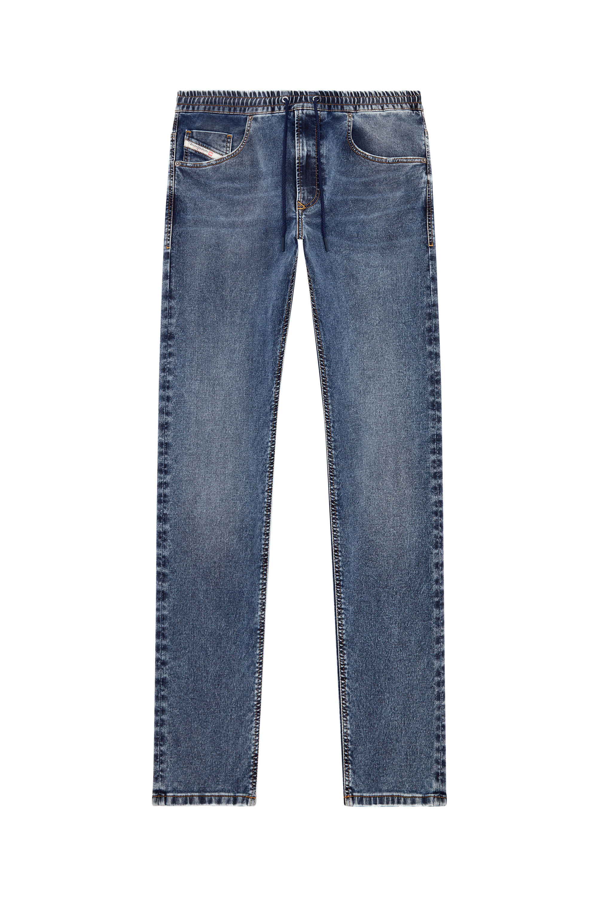 Diesel - Man Tapered 2030 D-Krooley Joggjeans® 068KB, Dark Blue - Image 3