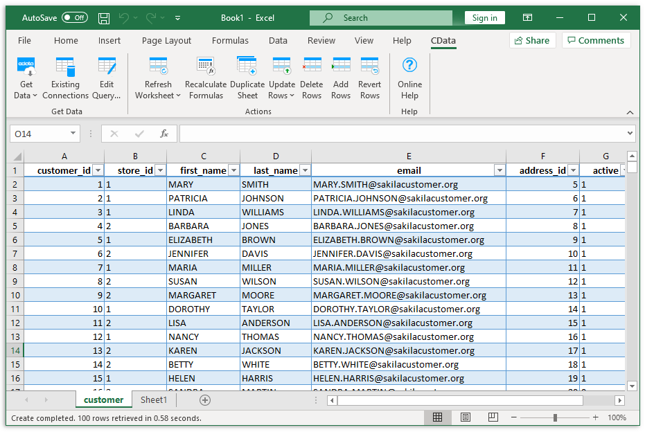 Excel Add-In for SAP ERP