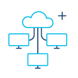 Virtual desktop infrastructure icon 