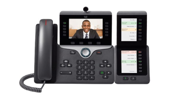 Os telefones IP da Cisco oferecem recursos de voz e vídeo