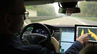 Automated driving on German Autobahn A81