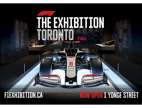 L’exposition Formula 1 à Toronto
