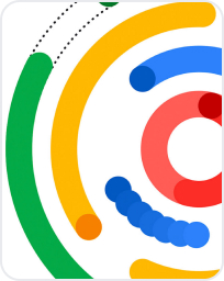 Spirale nei colori di Google