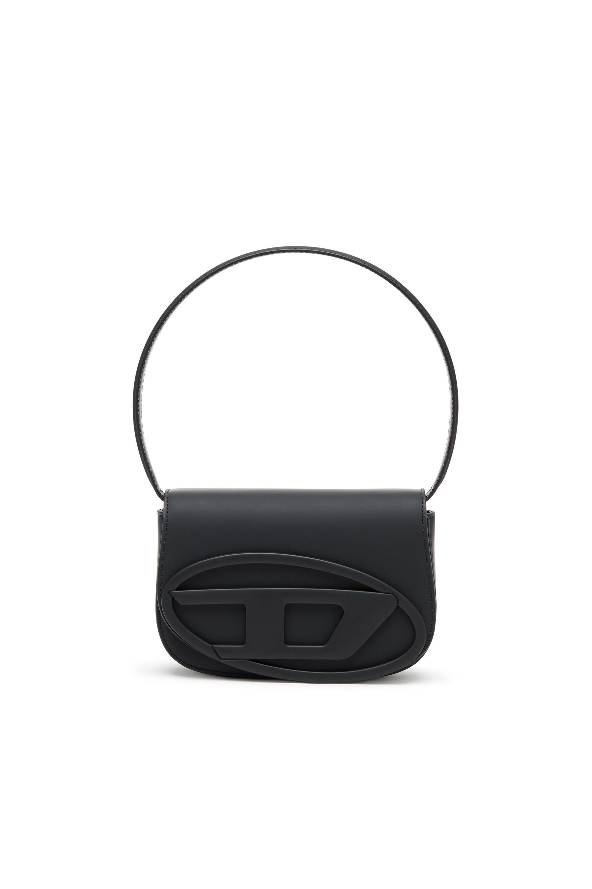 Diesel - 1DR, Female 1DR-Iconic shoulder bag in matte leather in ブラック - Image 7