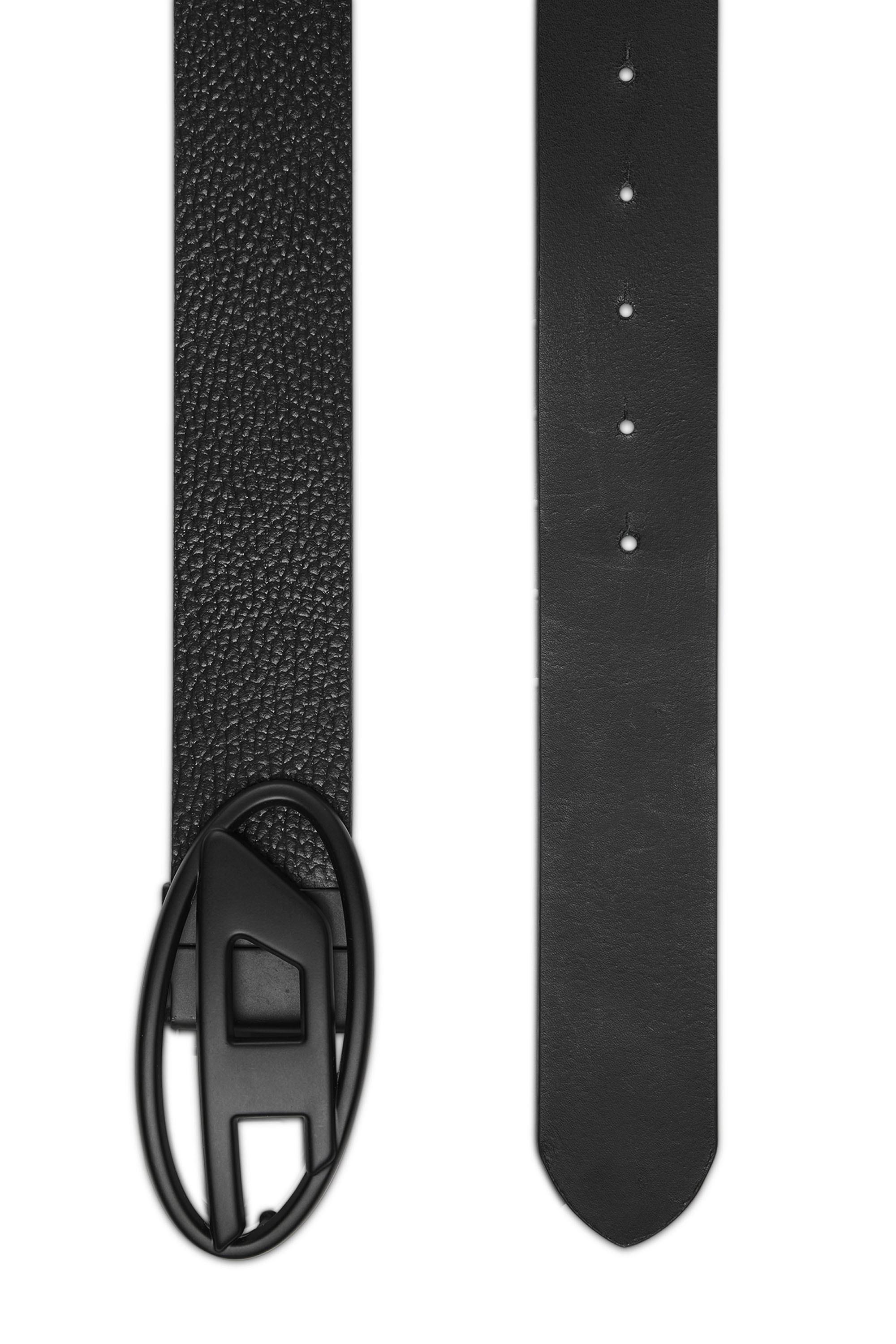 Diesel - B-1DR REV II, Male Reversible leather belt in ブラック - Image 3