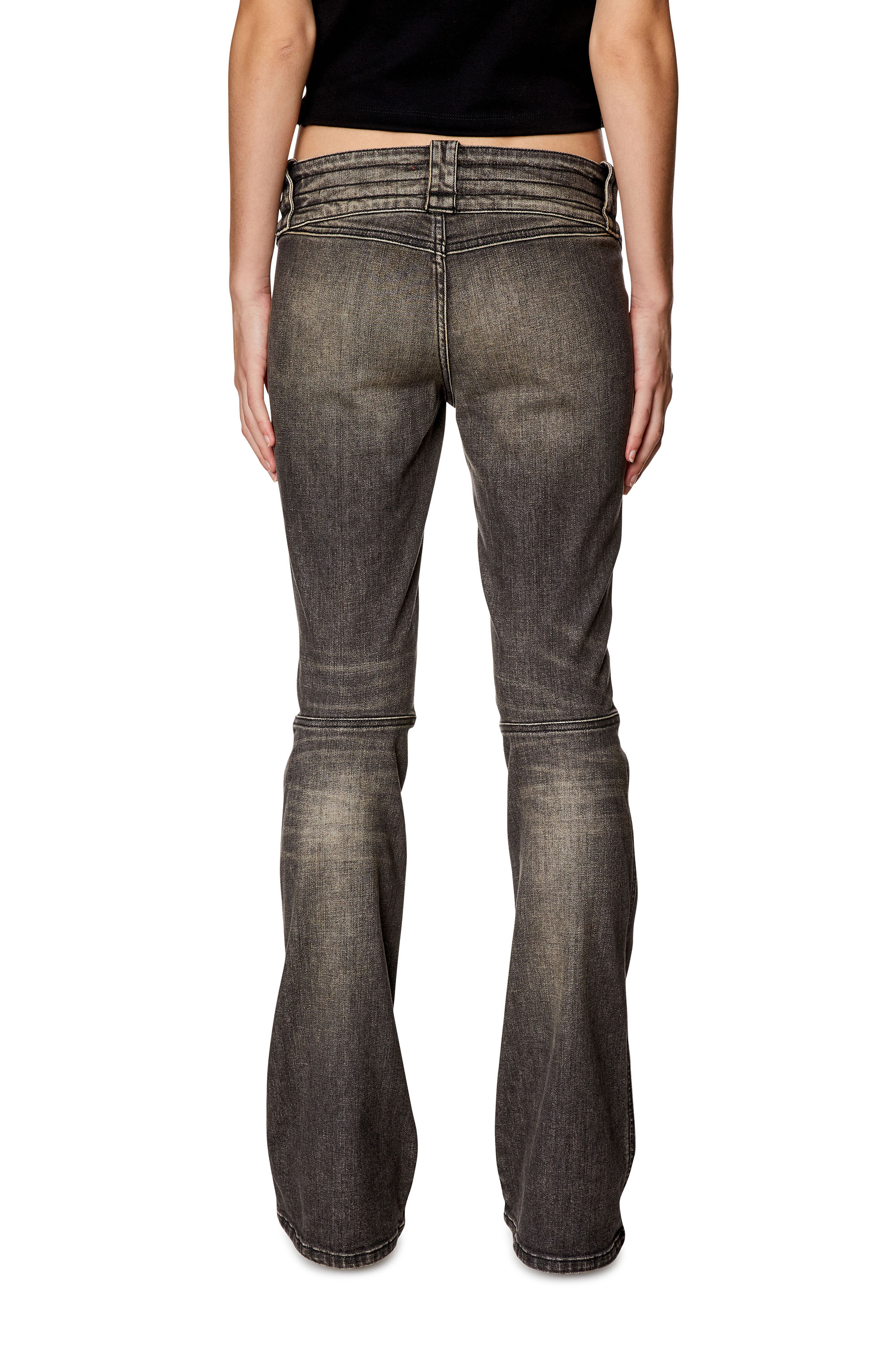 Diesel - Female Bootcut and Flare Jeans Belthy 0JGAL, ブラック/ダークグレー - Image 4