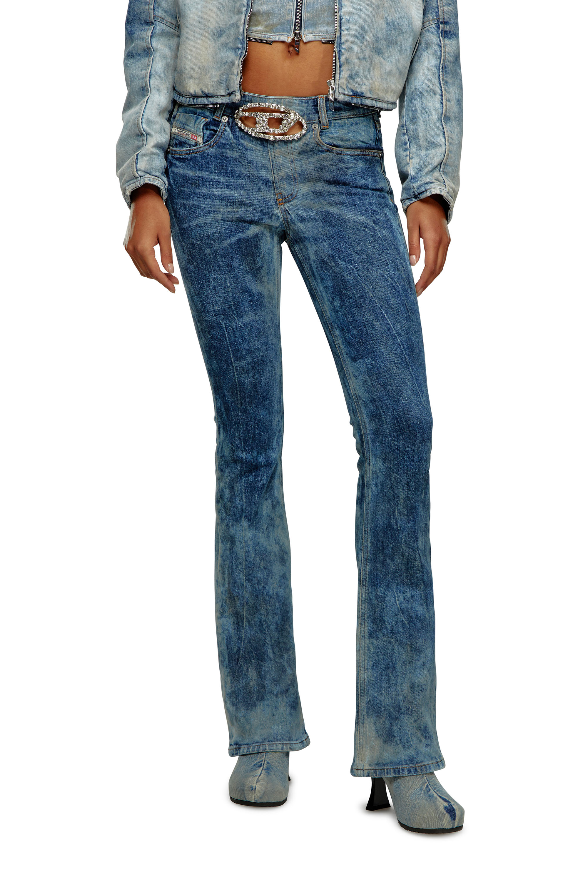 Diesel - Female Bootcut and Flare Jeans 1969 D-Ebbey 0PGAL, ダークブルー - Image 1