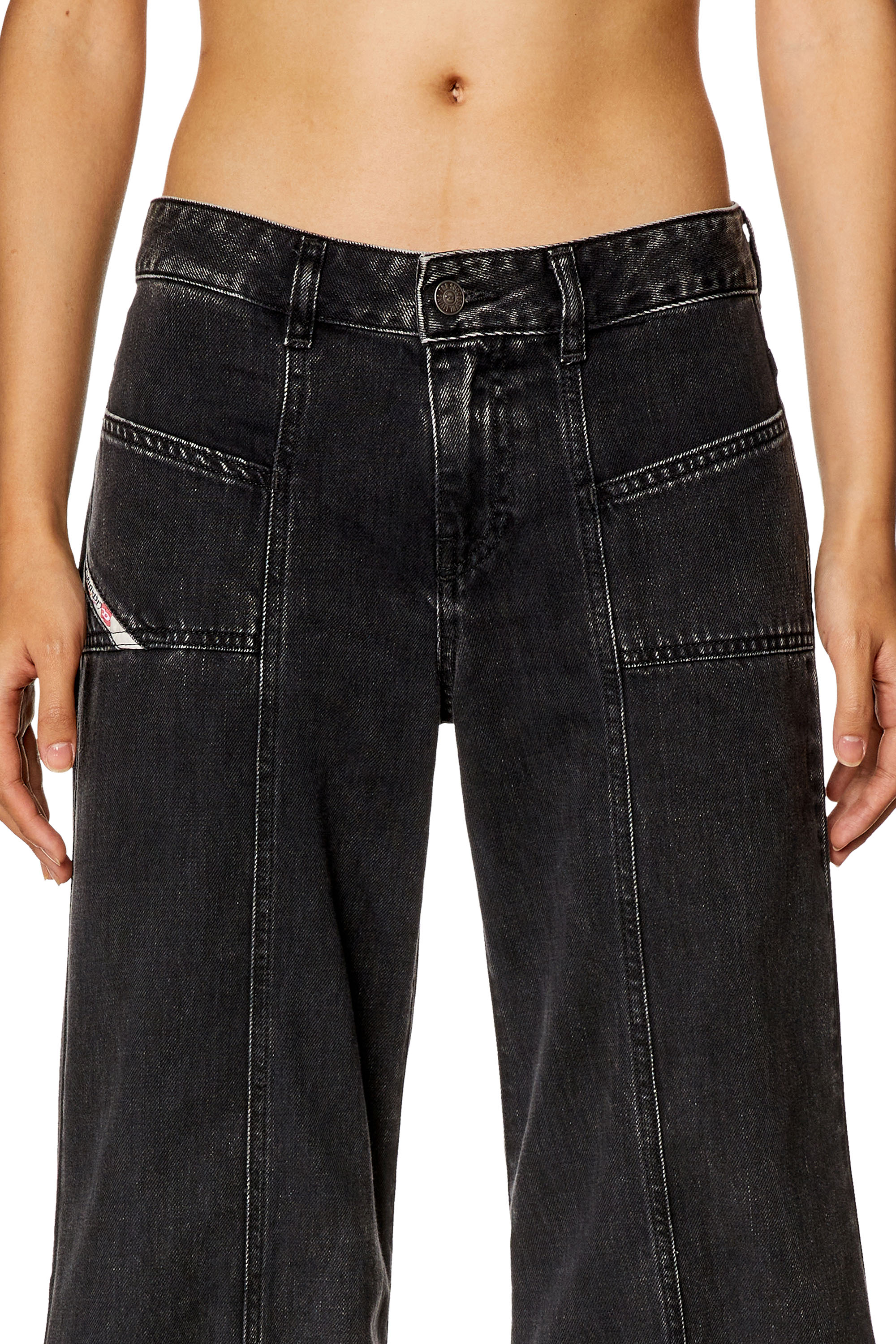 Diesel - Female Bootcut and Flare Jeans D-Akii 068HN, ブラック/ダークグレー - Image 5