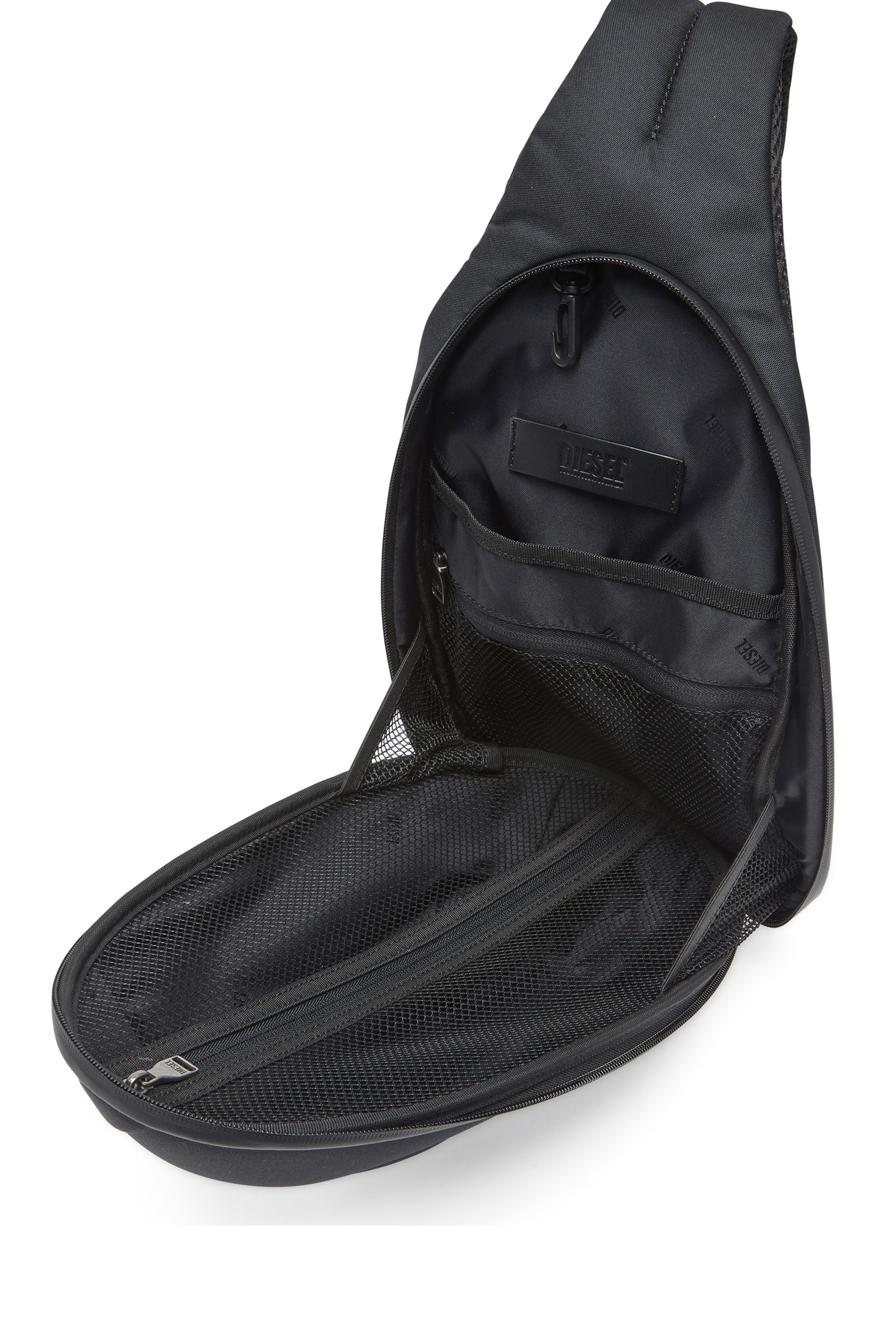 Diesel - 1DR-POD SLING BAG, Male 1DR-Pod-Hard shell sling bag in ブラック - Image 4