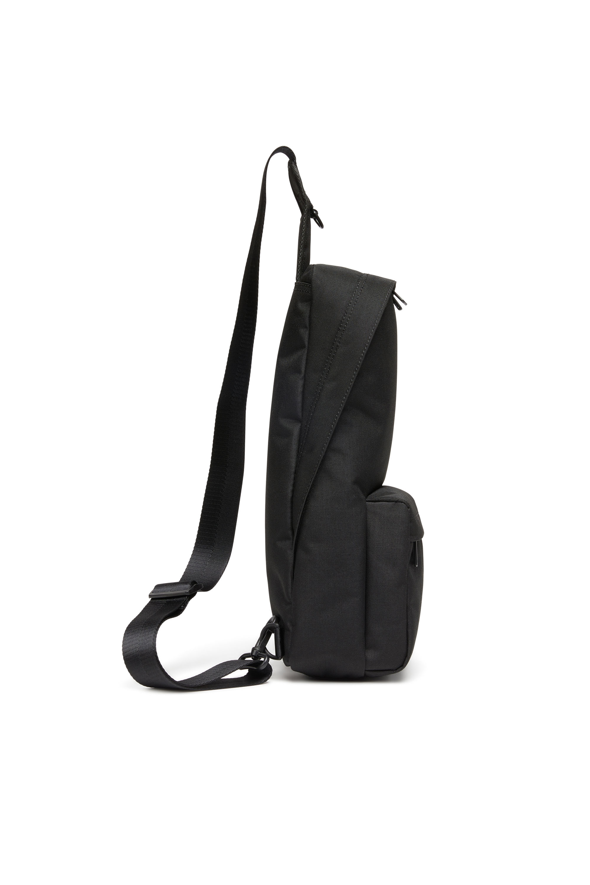 Diesel - D-BSC SLING BAG X, Male D-Bsc-Sling backpack in heavy-duty shell in ブラック - Image 3