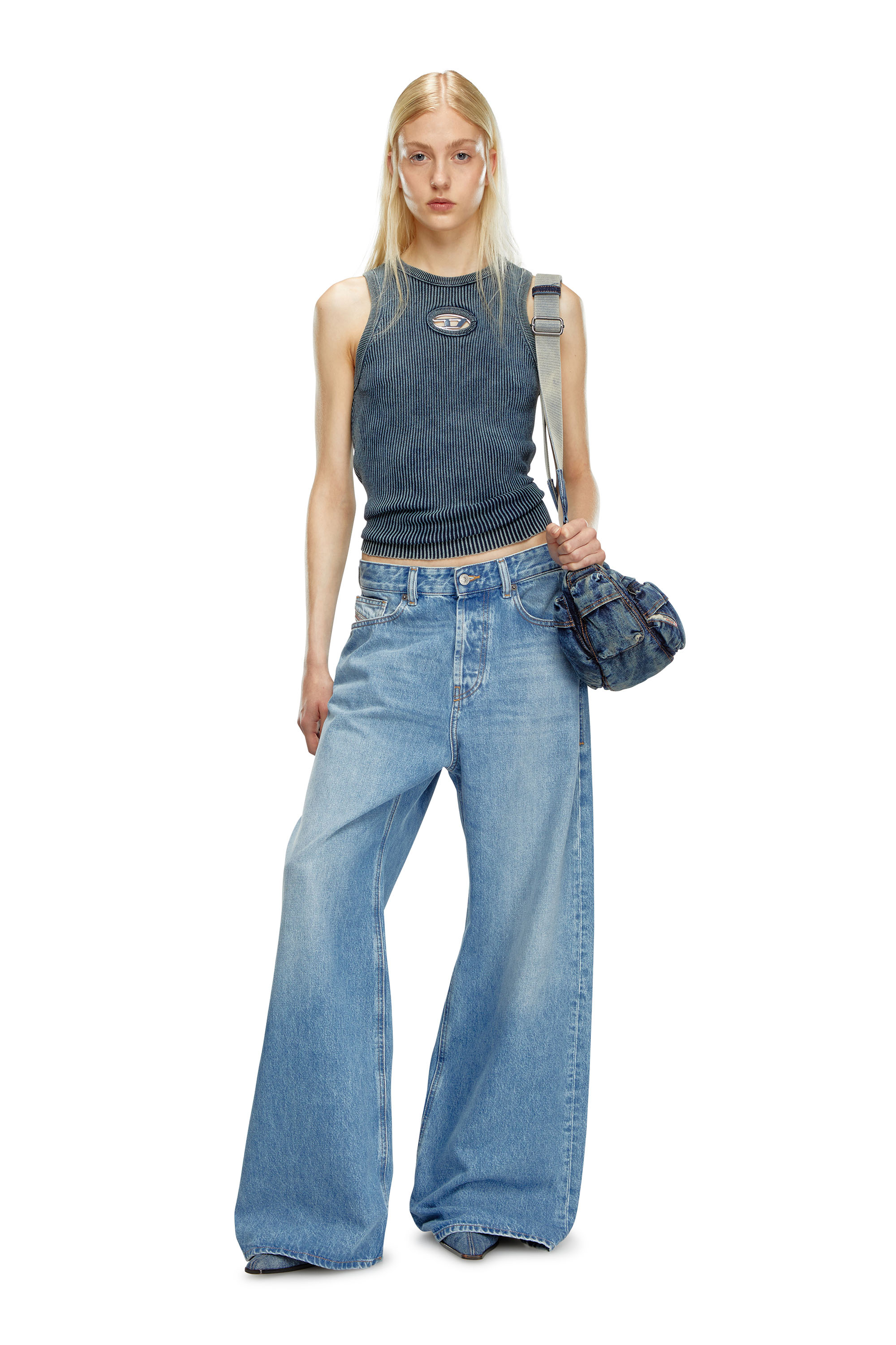 Diesel - Female Straight Jeans 1996 D-Sire 09I29, ライトブルー - Image 2