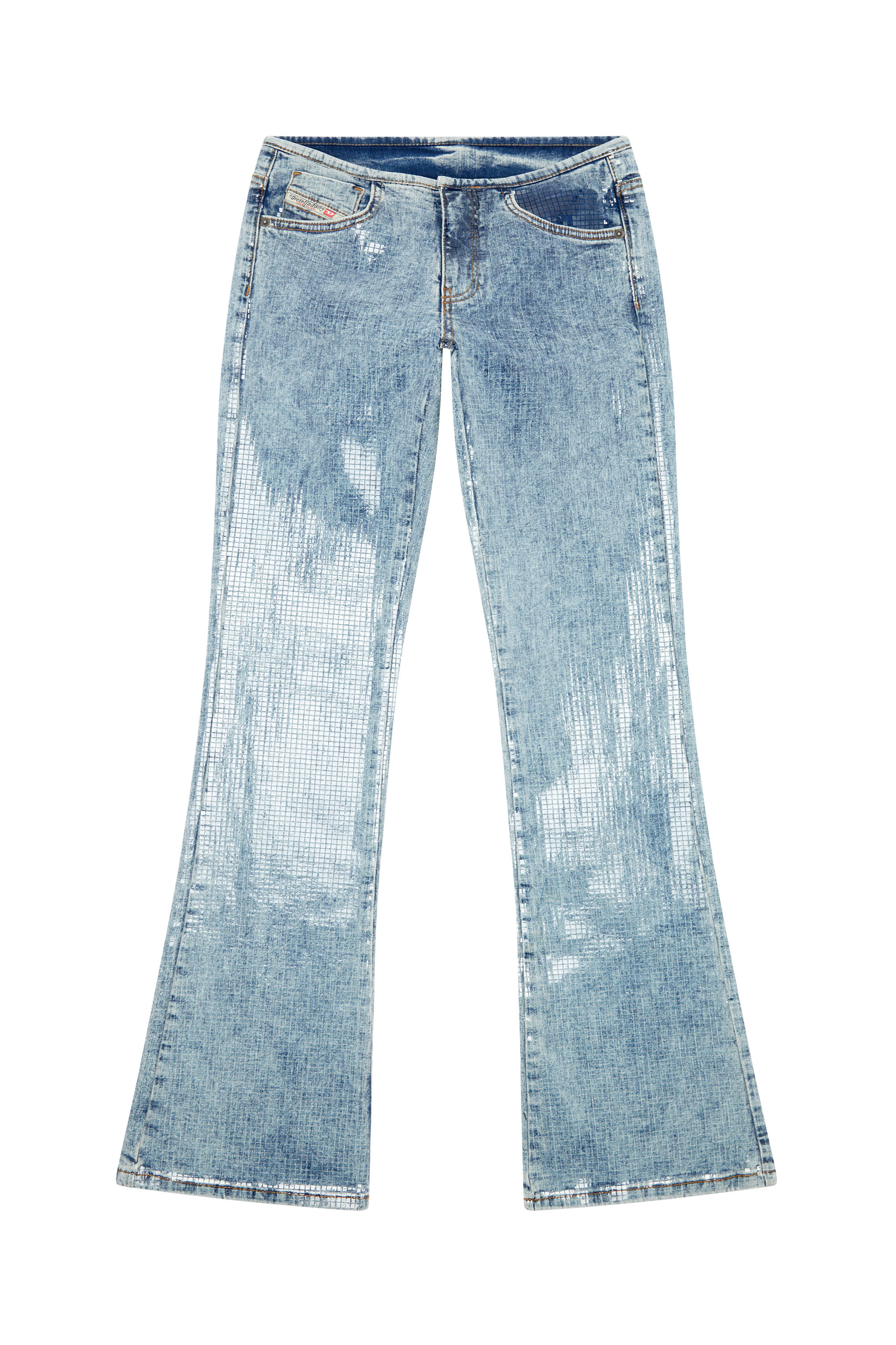 Diesel - Female Bootcut and Flare Jeans D-Shark 0PGAA, ライトブルー - Image 3