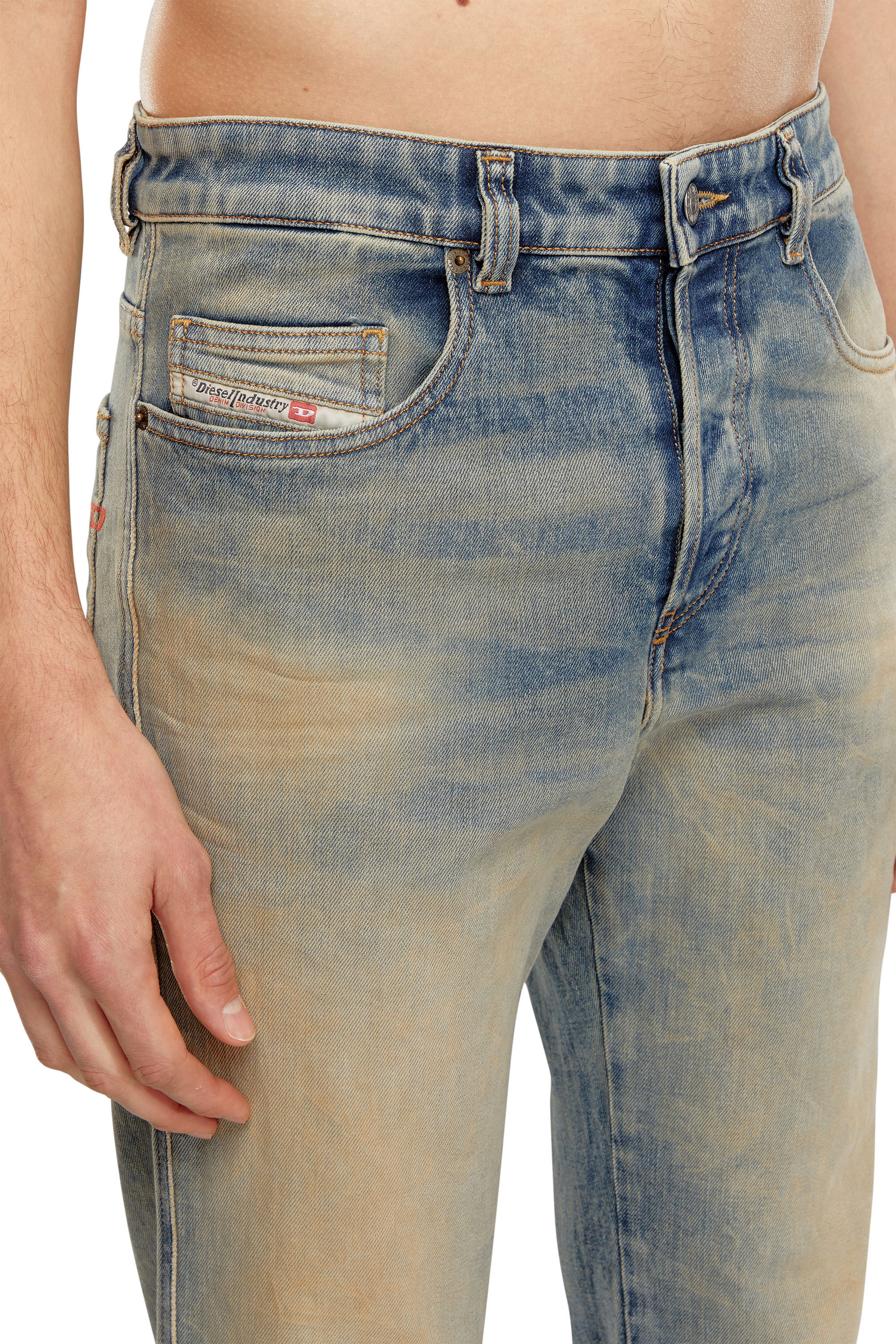 Diesel - Male Bootcut Jeans 1998 D-Buck 09H78, ミディアムブルー - Image 4