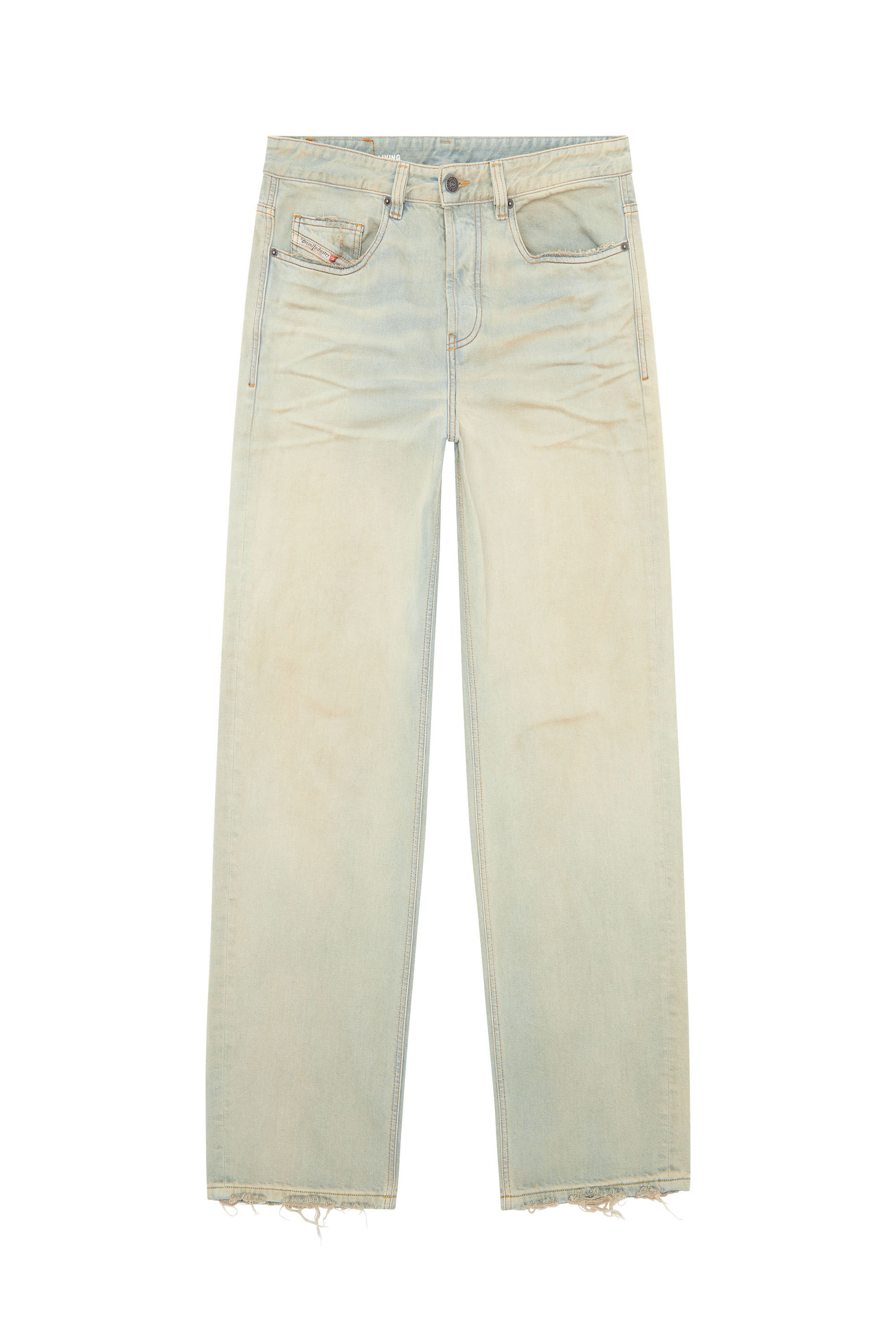 Diesel - Male Straight Jeans 2001 D-Macro 09H60, ライトブルー - Image 2