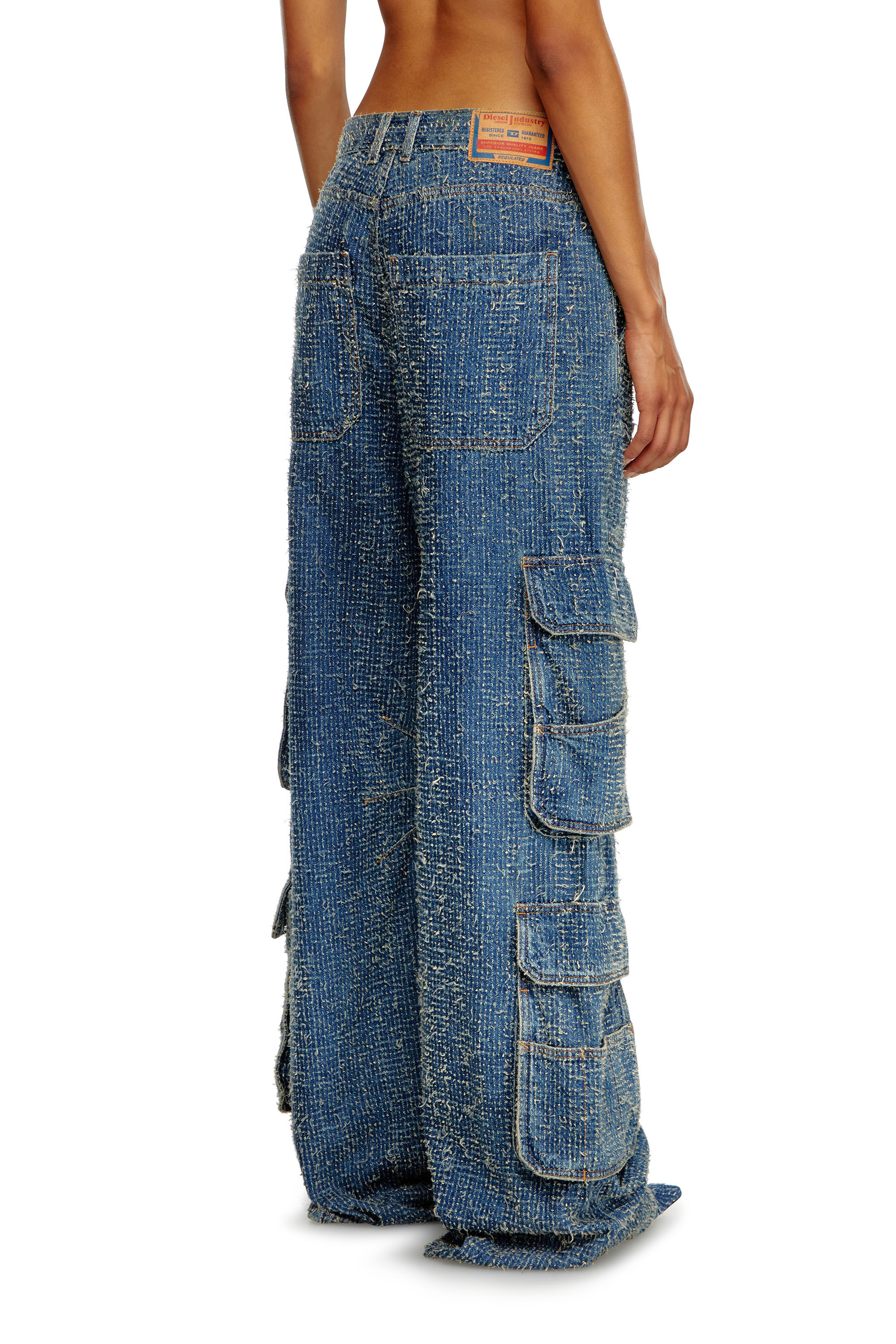 Diesel - Female Straight Jeans 1996 D-Sire 0PGAH, ミディアムブルー - Image 5