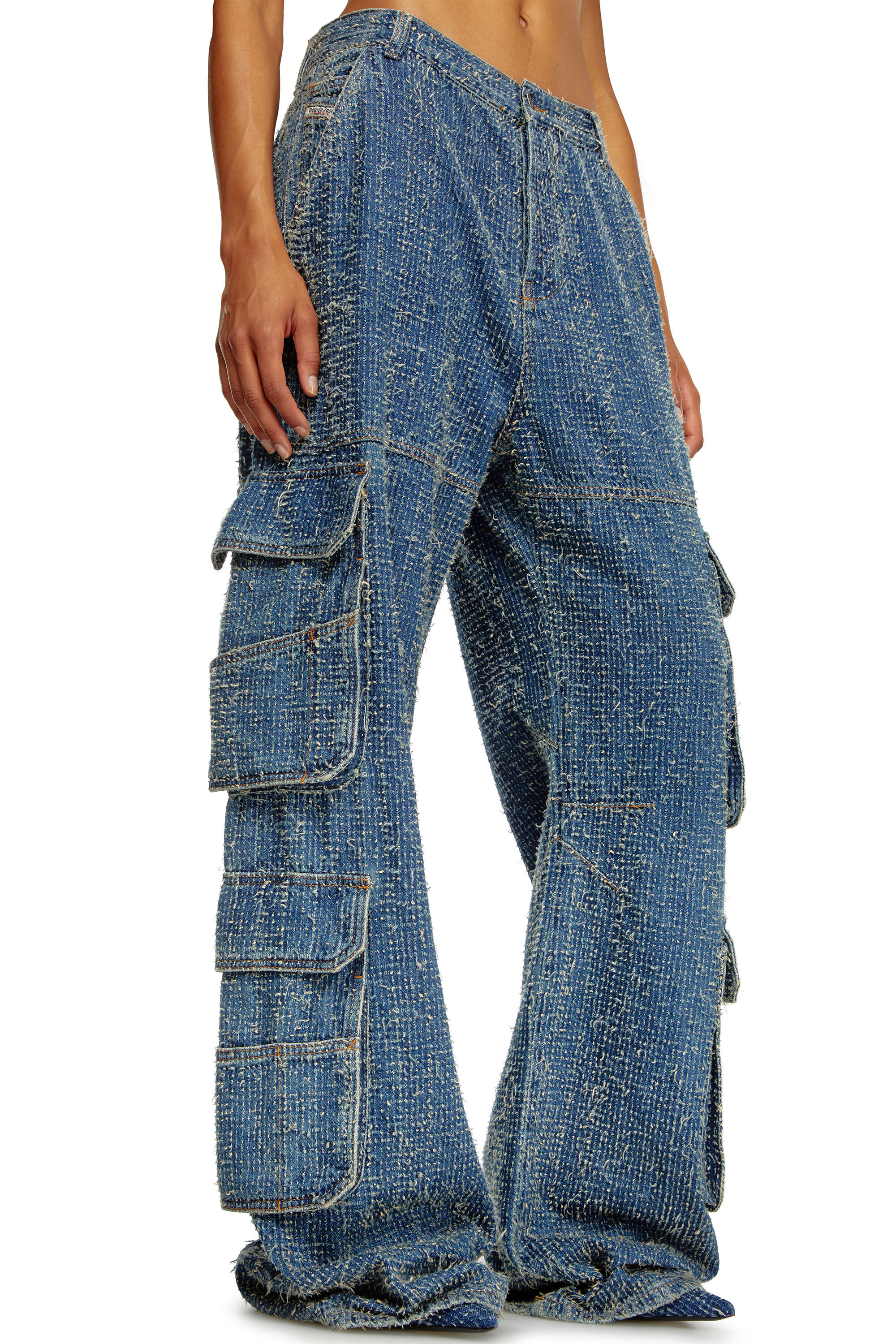 Diesel - Female Straight Jeans 1996 D-Sire 0PGAH, ミディアムブルー - Image 4