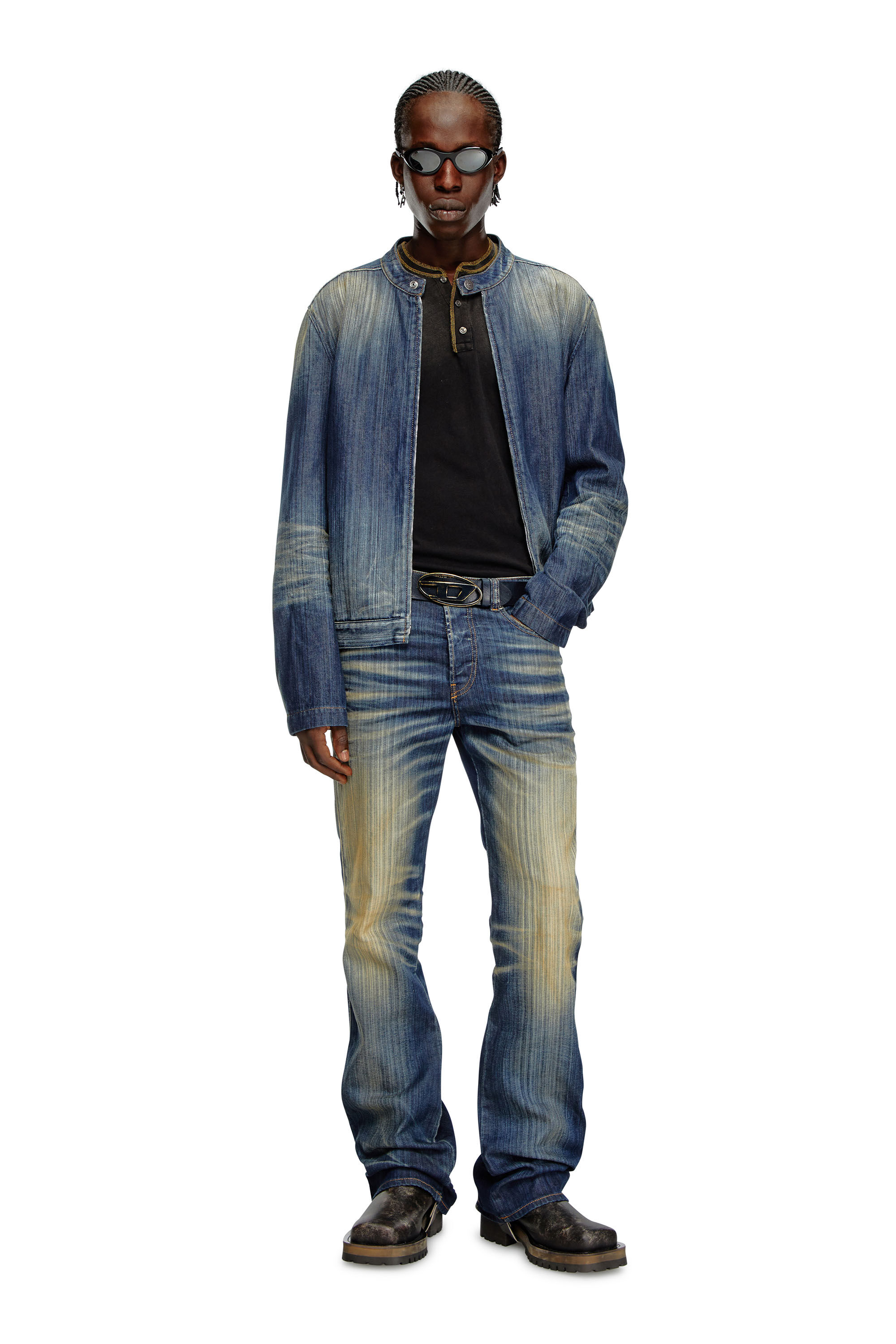 Diesel - Male Bootcut Jeans 1998 D-Buck 09J46, ダークブルー - Image 1