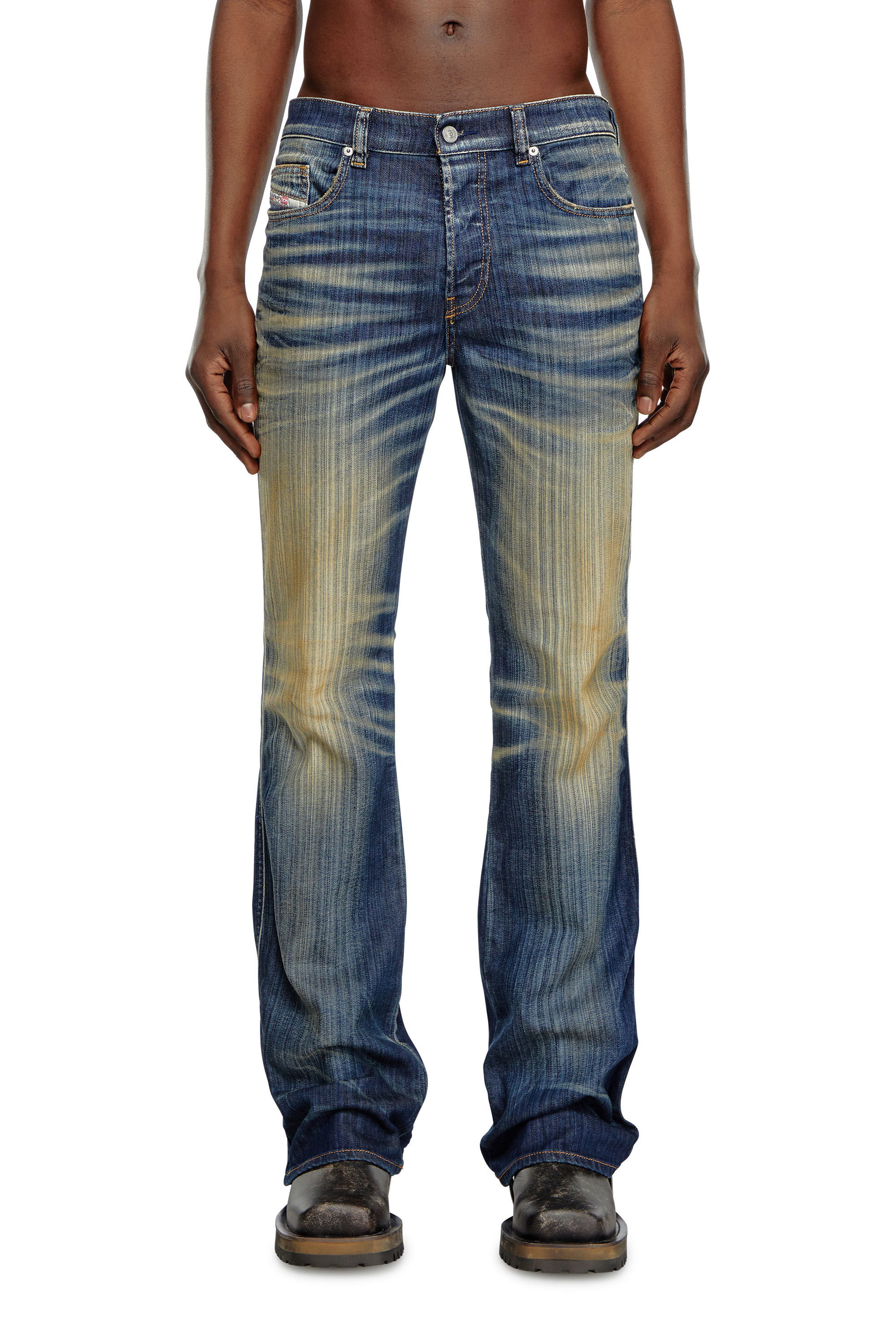 Diesel - Male Bootcut Jeans 1998 D-Buck 09J46, ダークブルー - Image 3