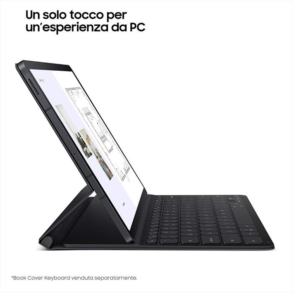 "SAMSUNG - GALAXY TAB S7 FE WIFI-Mystic Black"