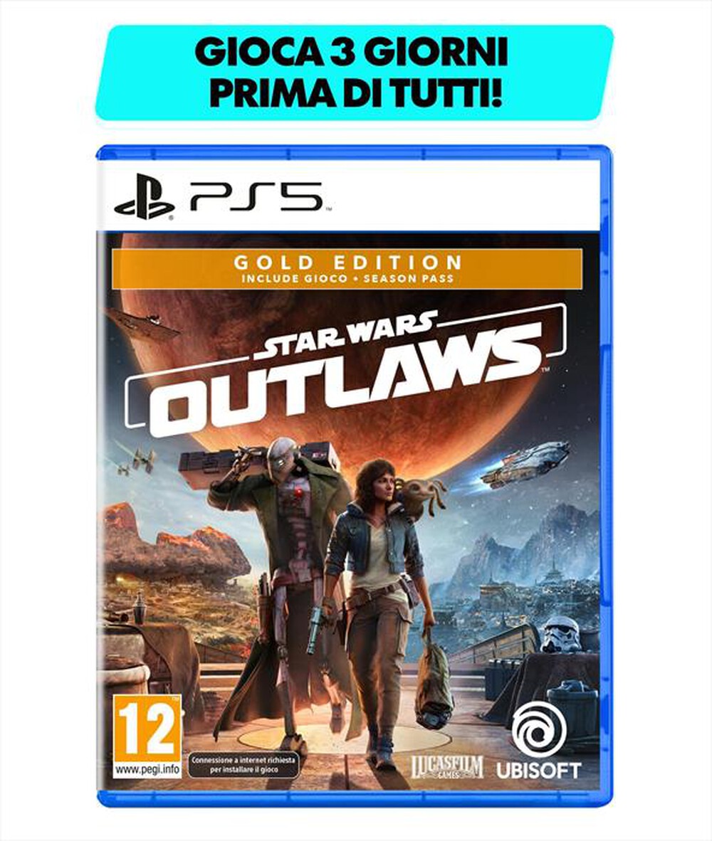 "UBISOFT - STAR WARS OUTLAWS GOLD EDITION PS5"