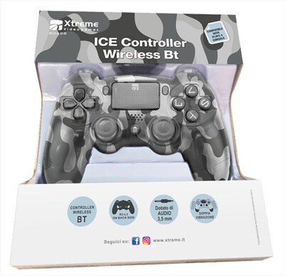 XTREME - ICE CONTROLLER WIRELESS BT-CAMOUFLAGE GRIGIO