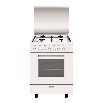 GLEM GAS - Cucina a gas A654MX6 Classe A-Bianco