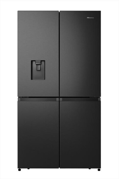 HISENSE - Frigorifero 4 porte RQ758N4SWFE Classe E 606 lt-Black Inox