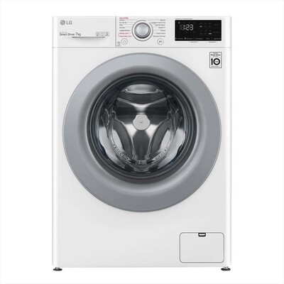 LG - Lavatrice F2WV3S7S4E 7 Kg Classe D-White